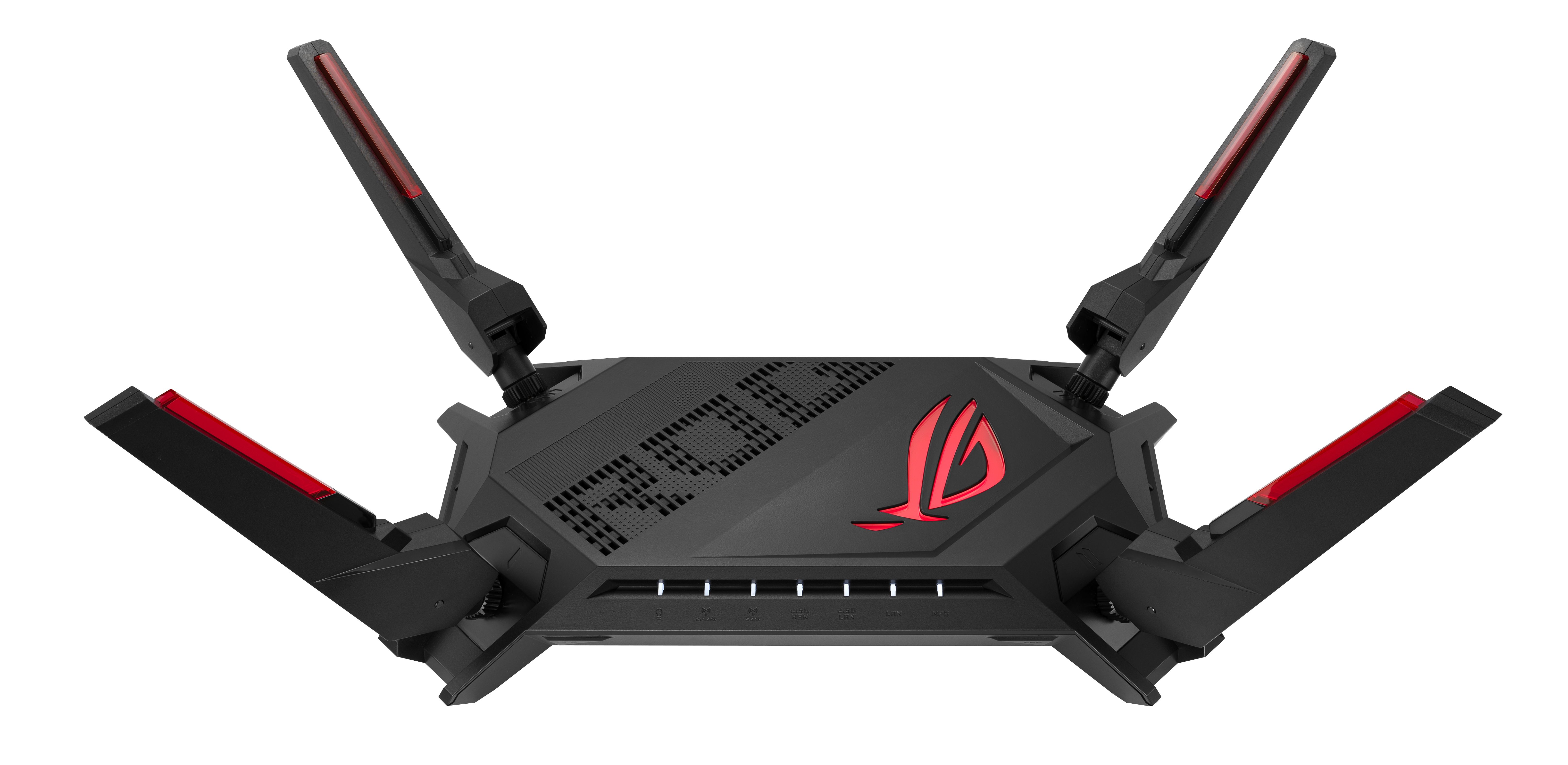 foto del prodotto asus gt ax6000 aimesh router wireless gigabit ethernet dual band 2.4 ghz 5 ghz nero 90ig0780 mo3b00