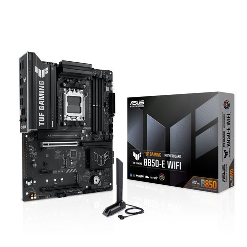 foto del prodotto asus mb tuf gaming b850 e wifi am5,b850,usb20g,wifi6e,aura
