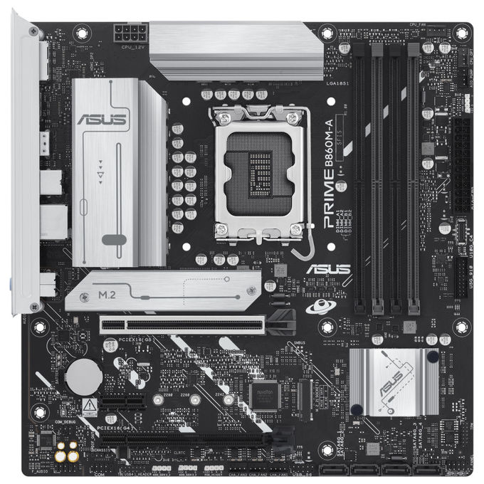 foto del prodotto asus prime b860m a csm scheda madre micro atx intel b860 lga 1851 ddr5