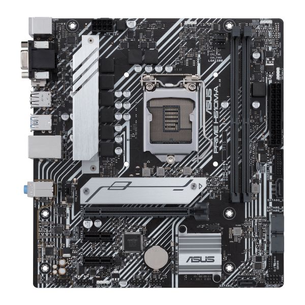 foto del prodotto asus prime h510m a intel h510 lga 1200 socket h5 micro atx