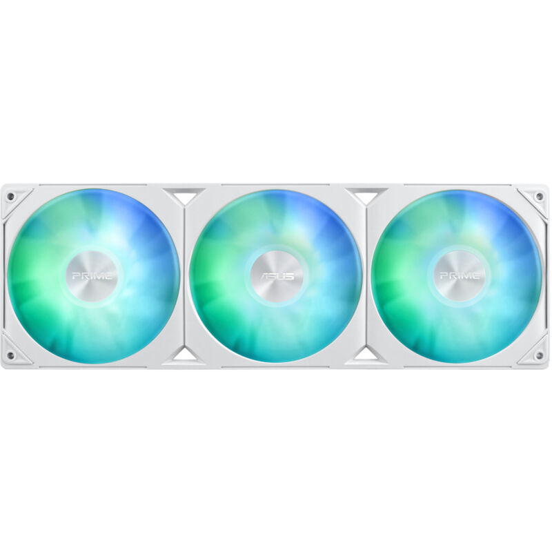 foto del prodotto asus prime lc 360 argb white edition raffreddatore a liquido cpu 360mm bianco