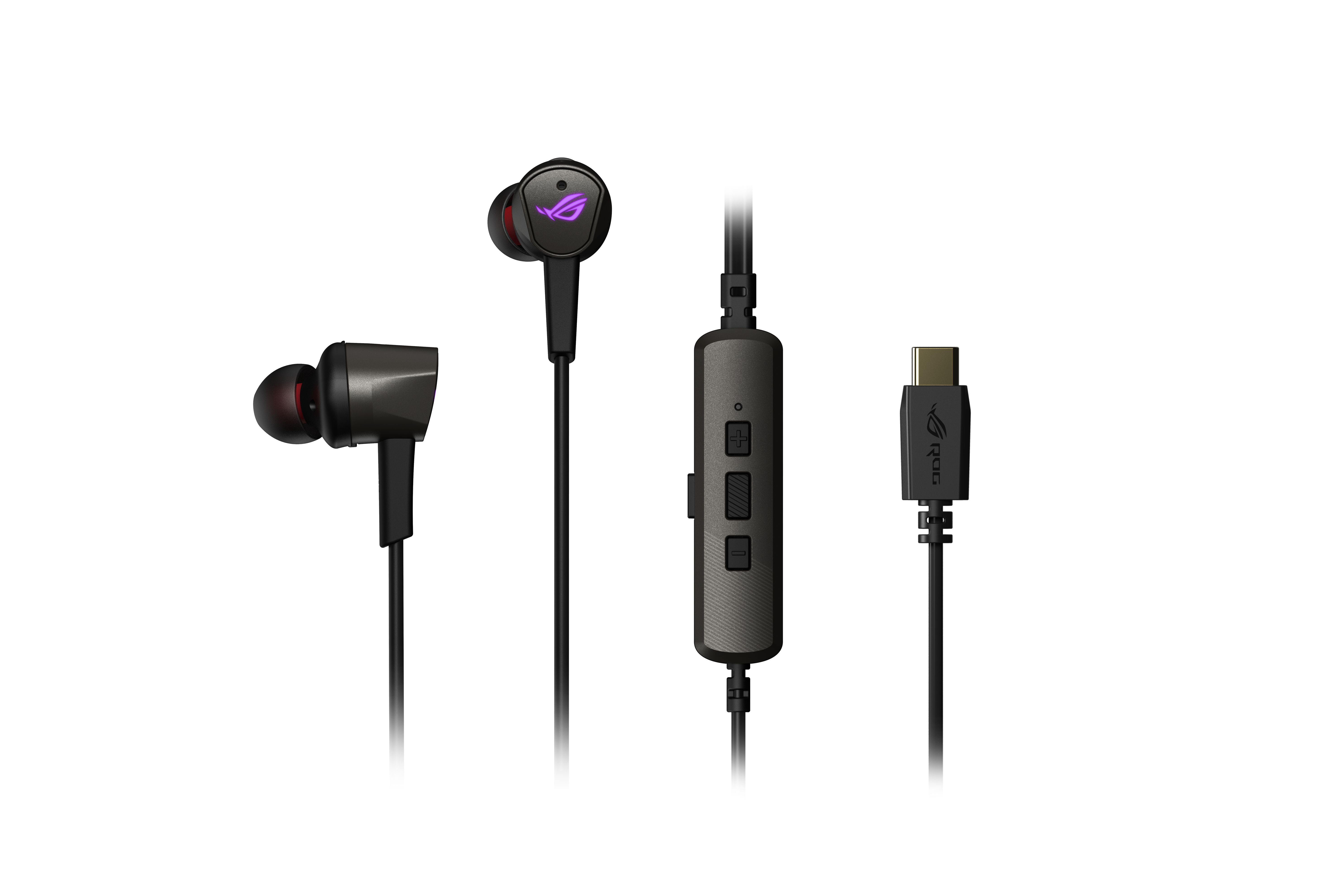 foto del prodotto asus rog cetra ii cuffie cablato in ear gaming usb tipo c nero