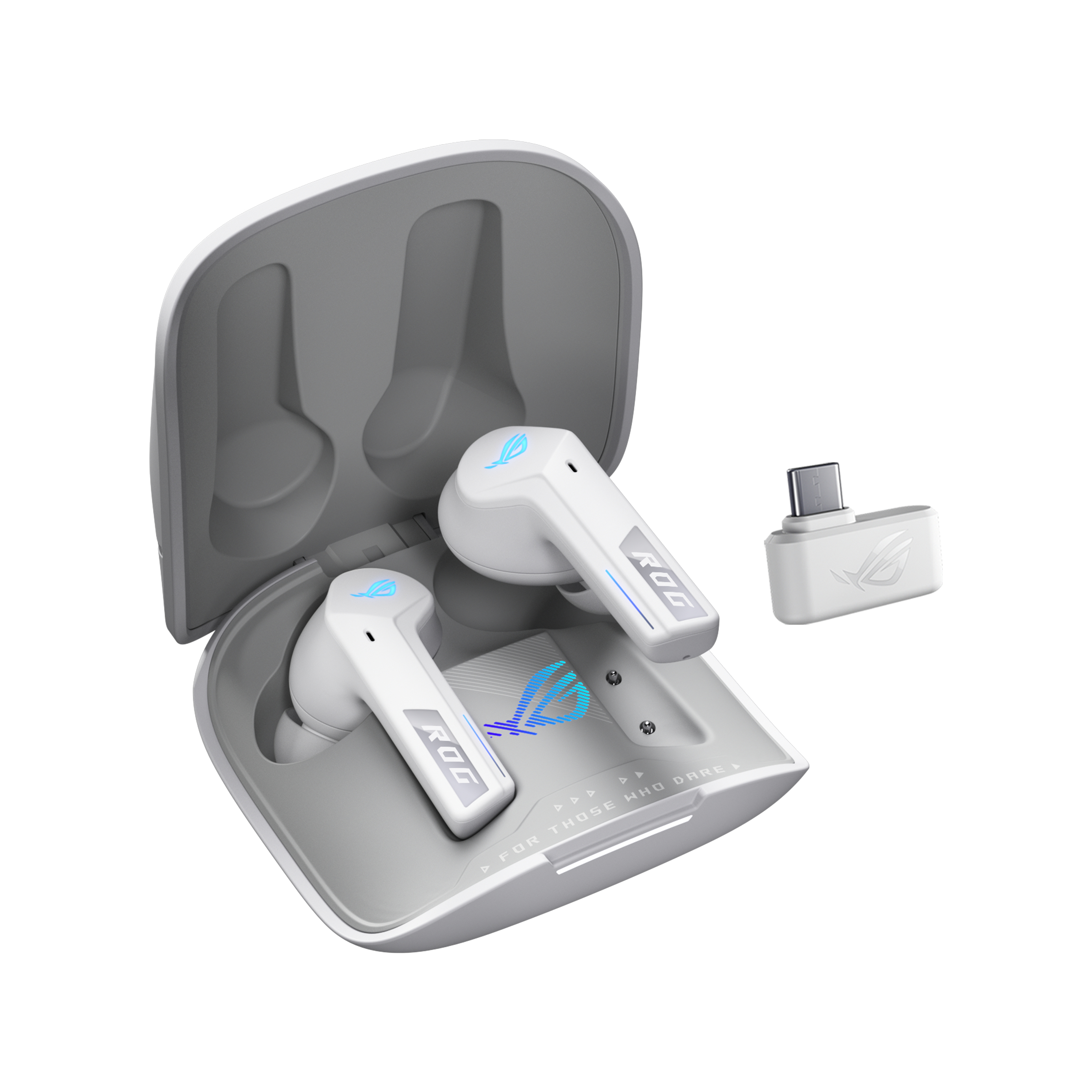 foto del prodotto asus rog cetra true wireless speednova auricolare true wireless stereo (tws) in-ear gaming bluetooth bianco