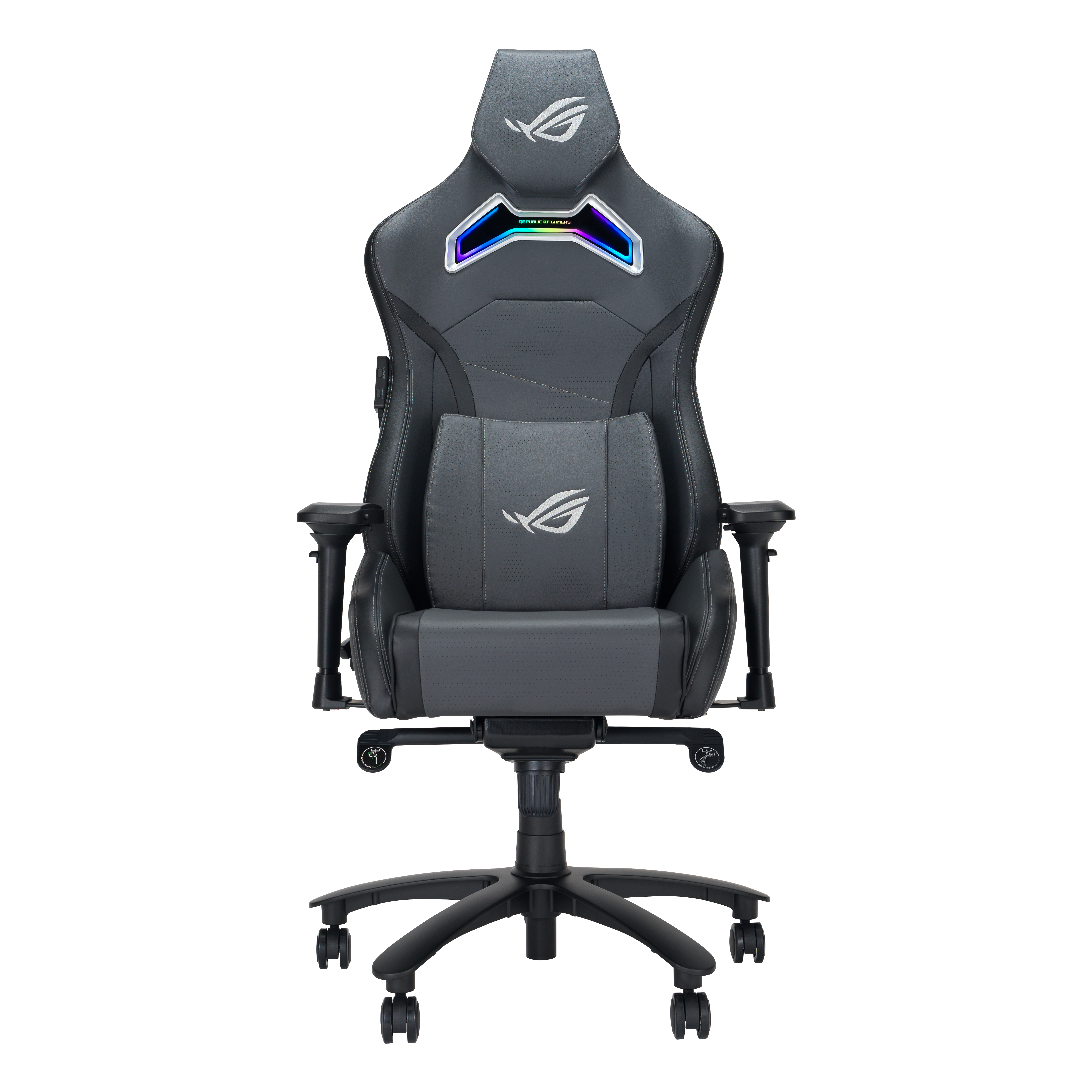 foto del prodotto asus rog chariot x sedia per gaming universale sedia imbottita tappezzata grigio
