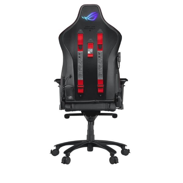 foto del prodotto asus rog chariot x sedia per gaming universale sedia imbottita tappezzata nero
