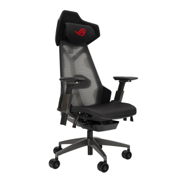 foto del prodotto asus rog destrier core sedia per gaming universale seduta imbottita nero