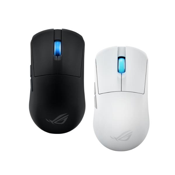 foto del prodotto asus rog harpe ace mini mouse gaming ambidestro rf wireless bluetooth usb type c ottico 42000 dpi