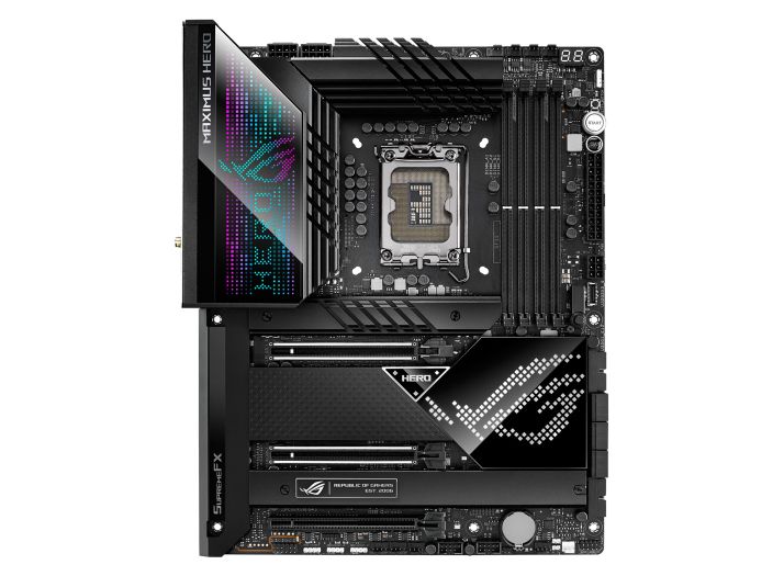 foto del prodotto asus rog maximus z690 hero intel z690 lga 1700 atx