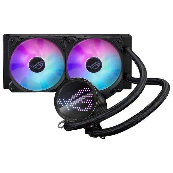 foto del prodotto asus rog ryuo iii 240 argb processore kit di raffreddamento a liquido 12cm nero