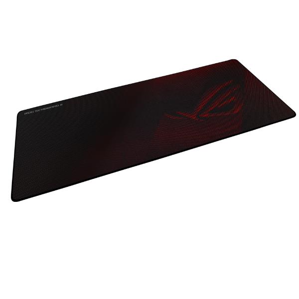foto del prodotto asus rog scabbard ii tappetino per mouse per gioco da computer rosso