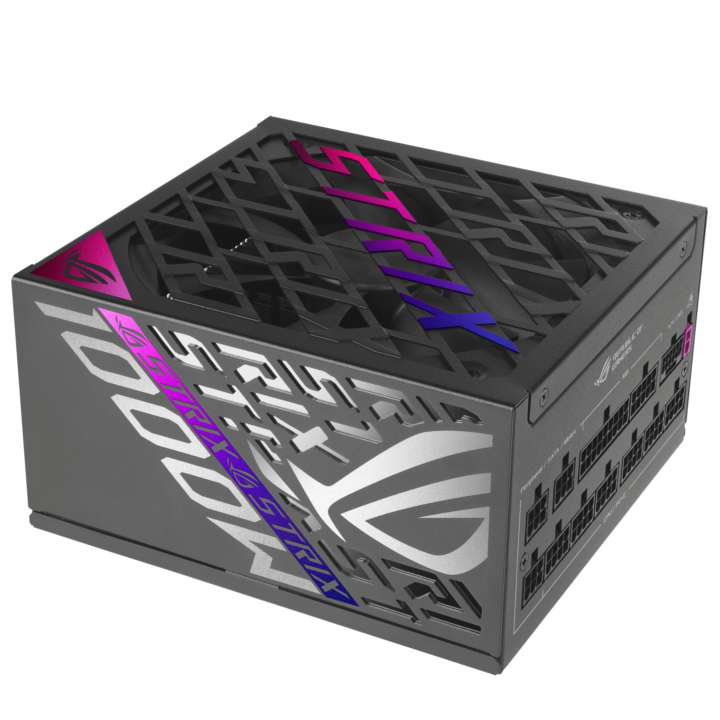 foto del prodotto asus rog strix 1000p gaming alimentatore per computer 1000 w 20 4 pin atx atx nero, argento