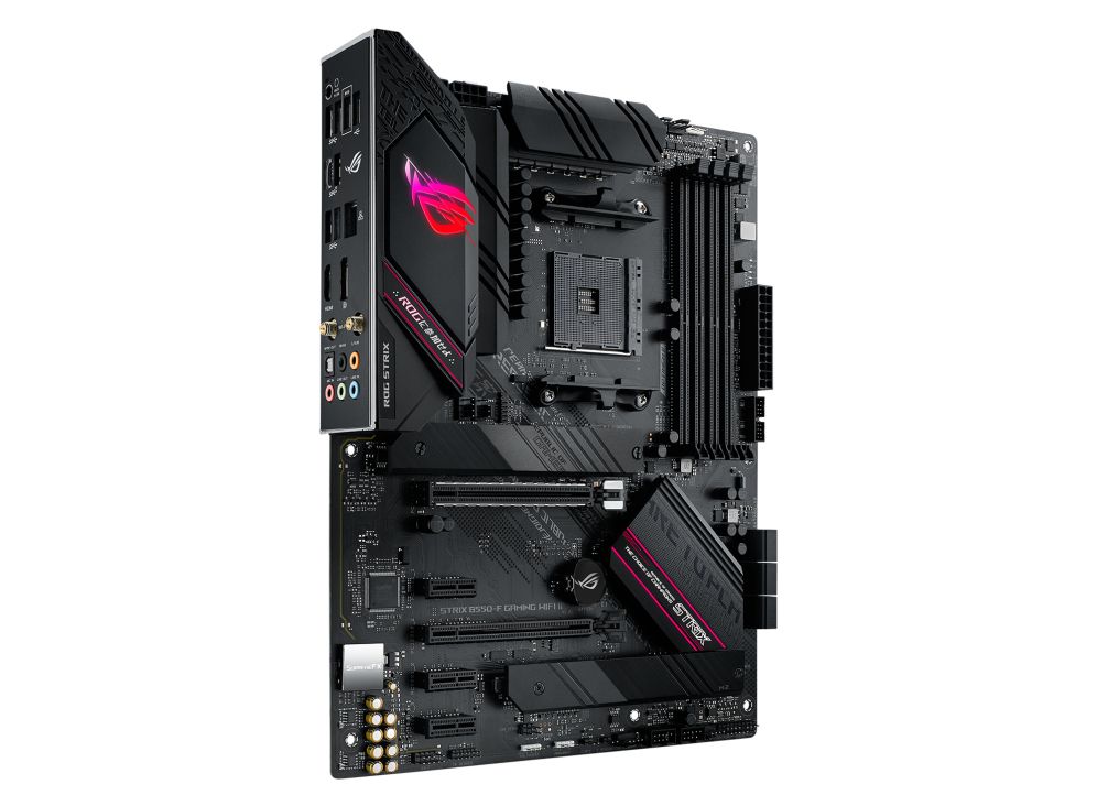 foto del prodotto asus rog strix b550 f gaming wifi ii amd b550 socket am4 atx