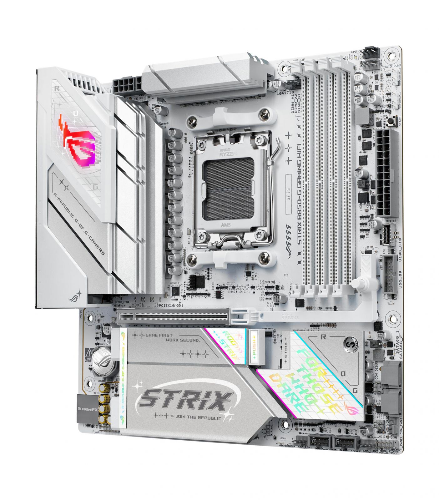 foto del prodotto asus rog strix b850-g gaming wifi am5 d