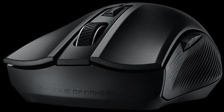foto del prodotto asus rog strix carry mouse gaming mano destra rf senza fili bluetooth ottico 7200 dpi