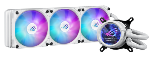 foto del prodotto asus rog strix lc iii 360 argb white edition processore raffreddatore di liquidi tutto in uno 12 cm bianco