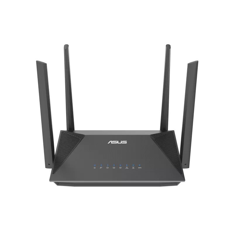 foto del prodotto asus rt-ax52 ax1800 aimesh router wireless gigabit ethernet dual-band 2.4 ghz 5 ghz nero - 90ig08t0-mo3h00