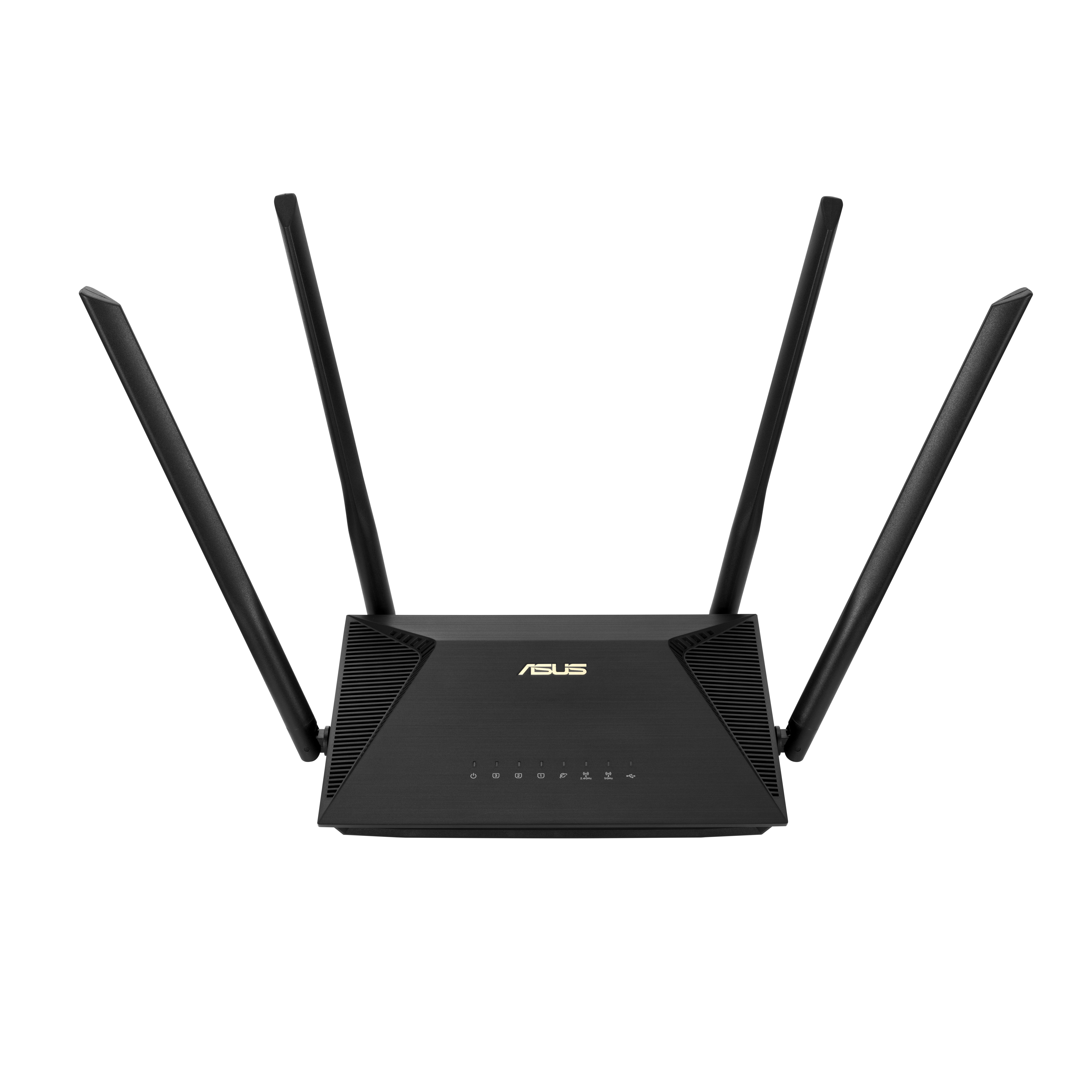 foto del prodotto asus rt ax53u router wireless gigabit ethernet dual band 2.4 ghz 5 ghz nero