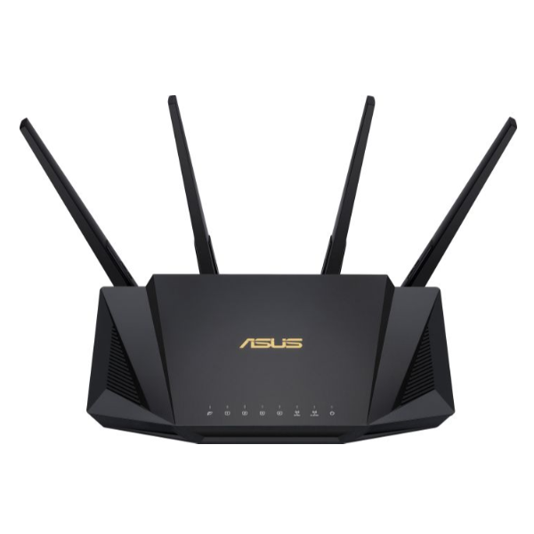 foto del prodotto asus rt ax58u router wireless gigabit ethernet dual band 2.4 ghz 5 ghz 