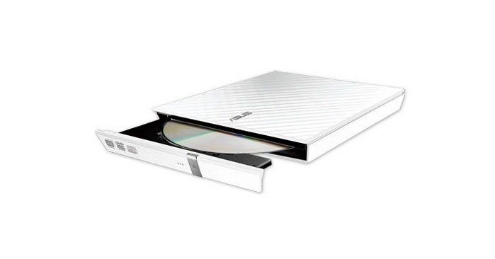 foto del prodotto asus sdrw 08d2s u lite lettore di disco ottico dvd r rw bianco