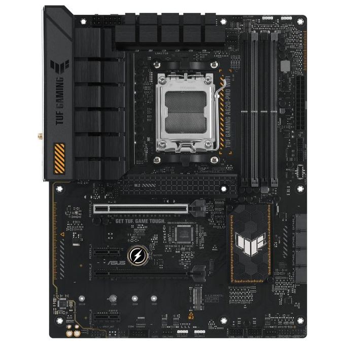 foto del prodotto asus tuf gaming a620 pro wifi amd a620 presa di corrente am5 atx