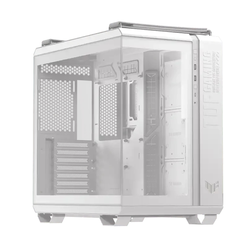 foto del prodotto asus tuf gaming gt502 horizon tg argb white midi tower bianco