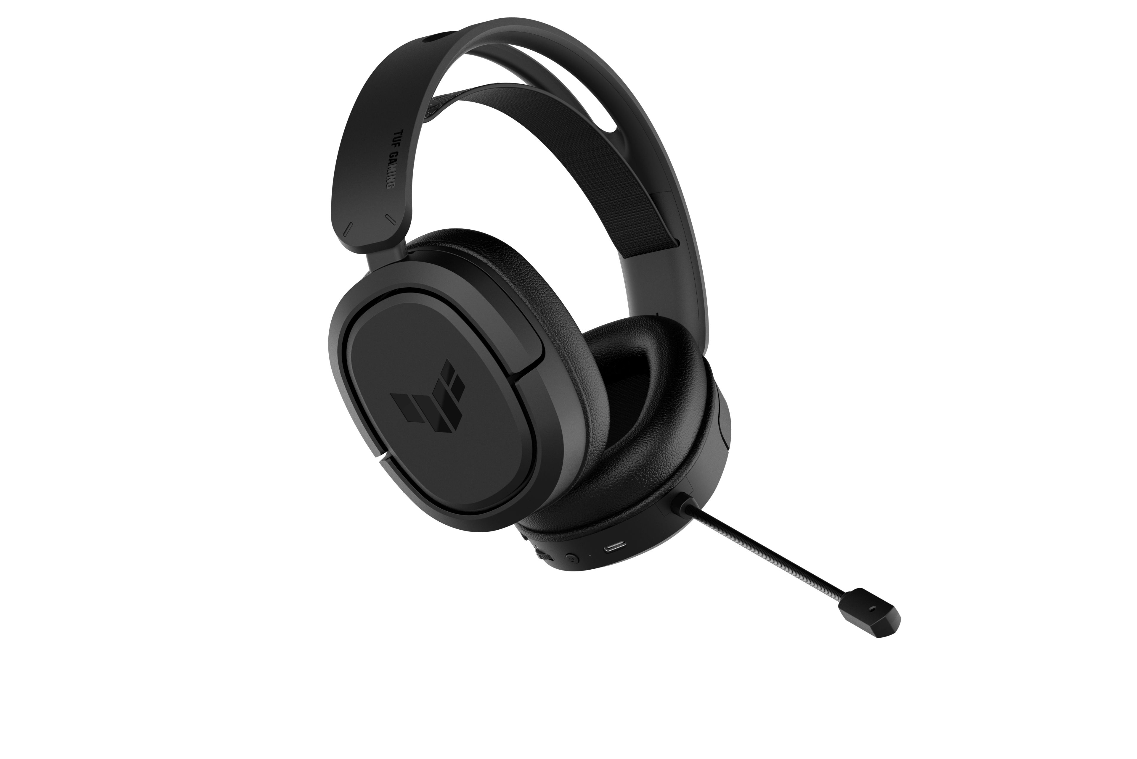 foto del prodotto asus tuf gaming h1 wireless auricolare a padiglione usb tipo c nero