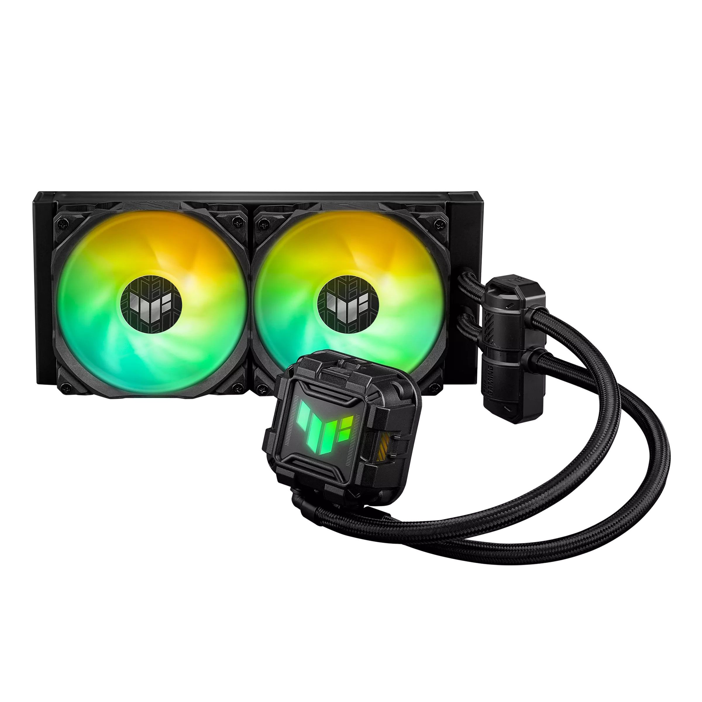 foto del prodotto asus tuf gaming lc ii 240 argb processore kit di raffreddamento a liquido 12 cm nero