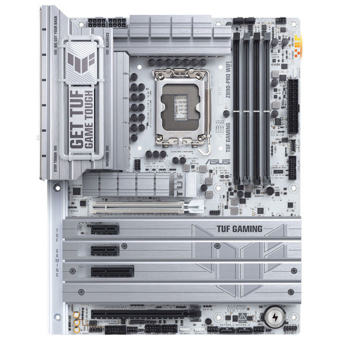 foto del prodotto asus tuf gaming z890-pro scheda madre atx lga 1851 ddr5 wi-fi 7 componenti pc