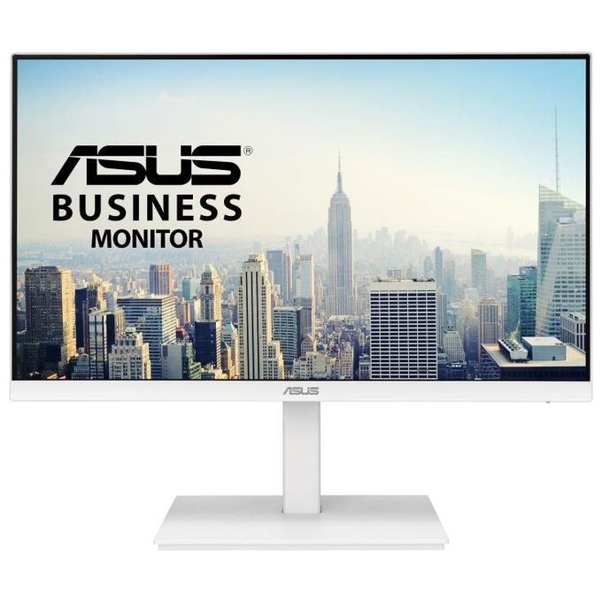 foto del prodotto asus va24eqsb w monitor business 24 , full hd, ips, 75 hz, tecnologia adaptative sync a basse luci blu anti sfarfallio, design ergonomico senza cornice, montabile a parete, bianco