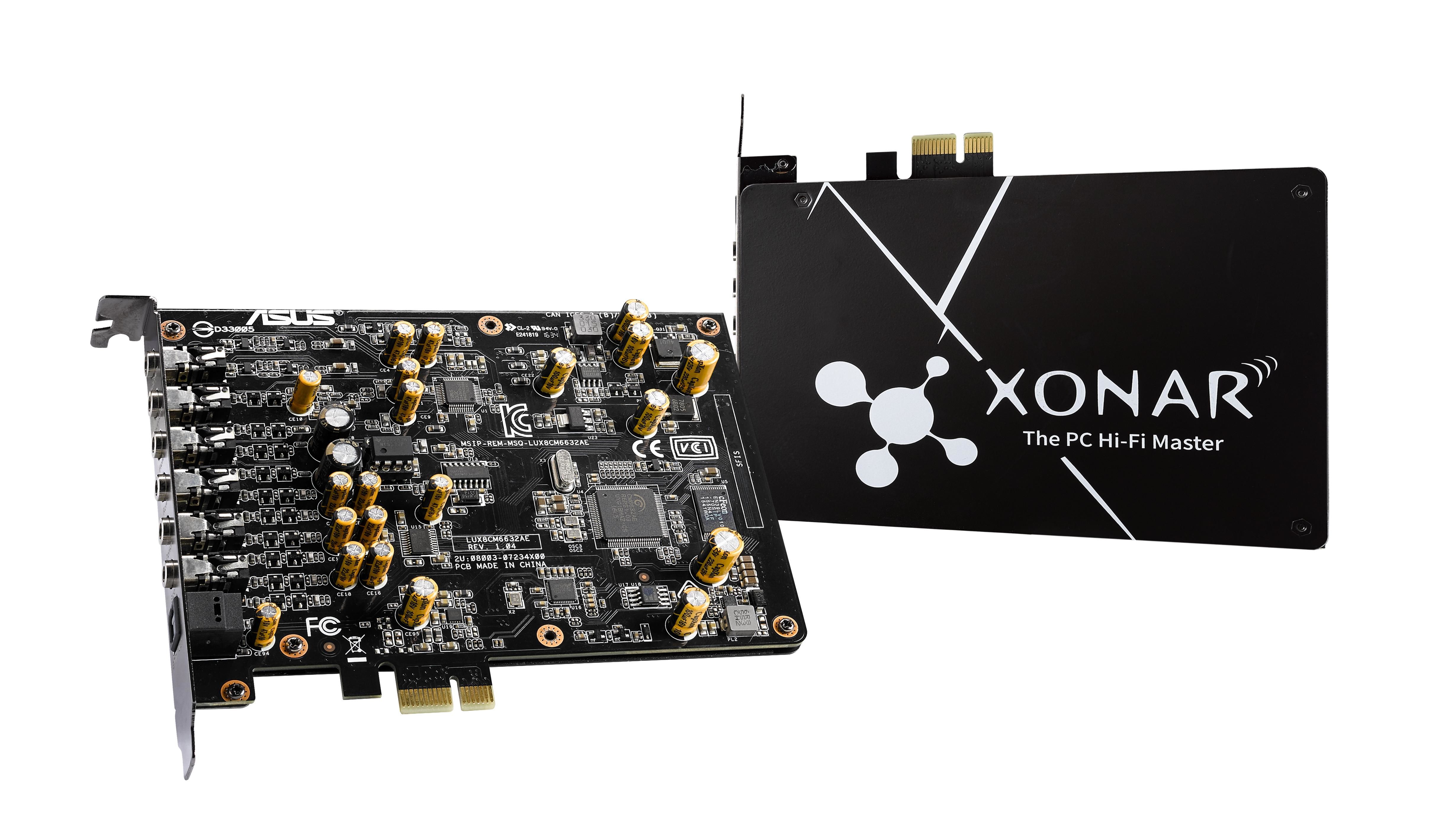 foto del prodotto asus xonar ae interno 7.1 canali pci e 90ya00p0 m0ua00