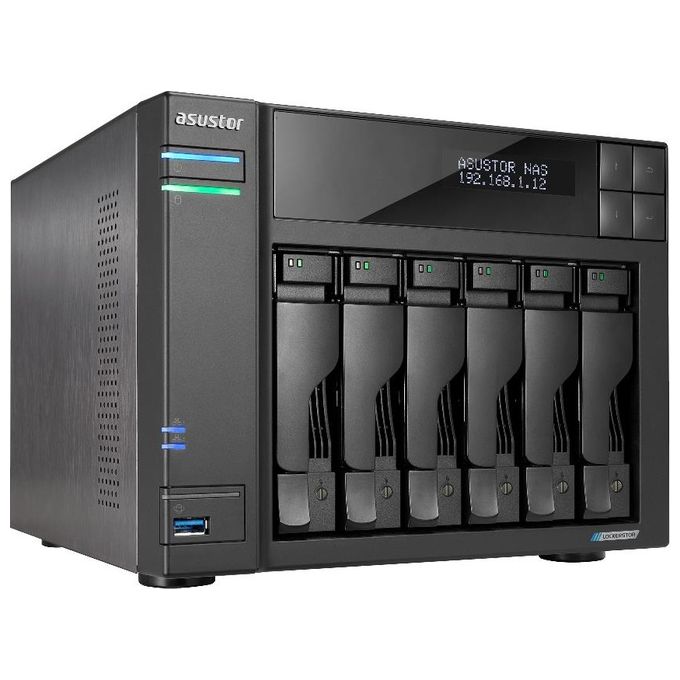 foto del prodotto asustor lockerstor 6 gen2 as6706t nas-server