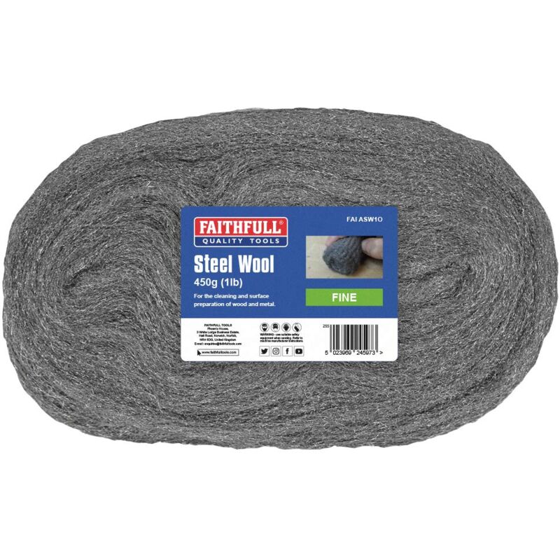 foto del prodotto asw10 lana d acciaio fine 0,450 g faithfull
