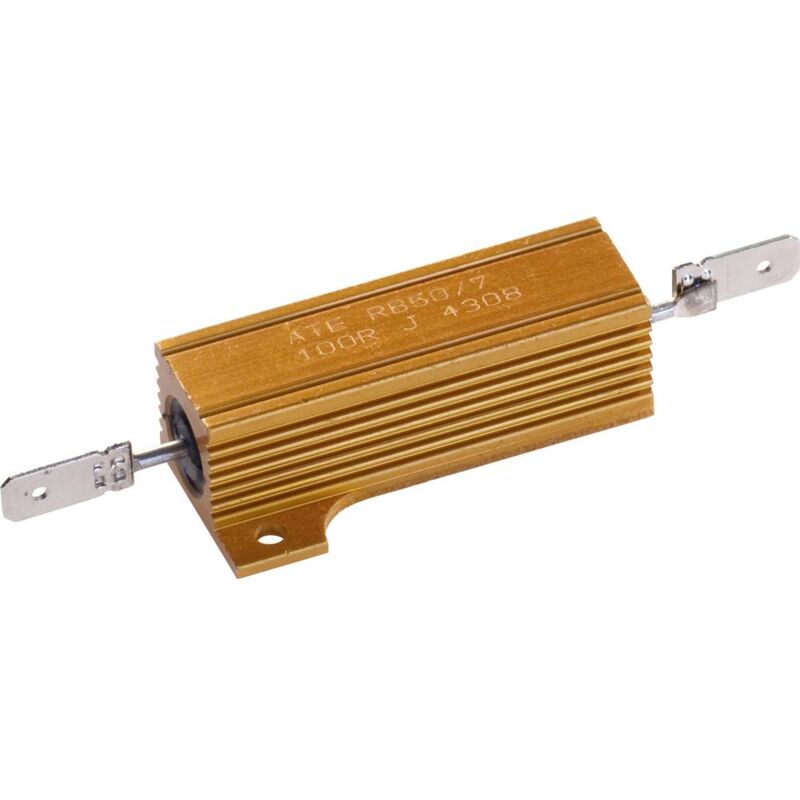 foto del prodotto ate electronics rb50 7 33r j resistenza di potenza 33 a innesto rettangolare 50 w 5 1 pz.