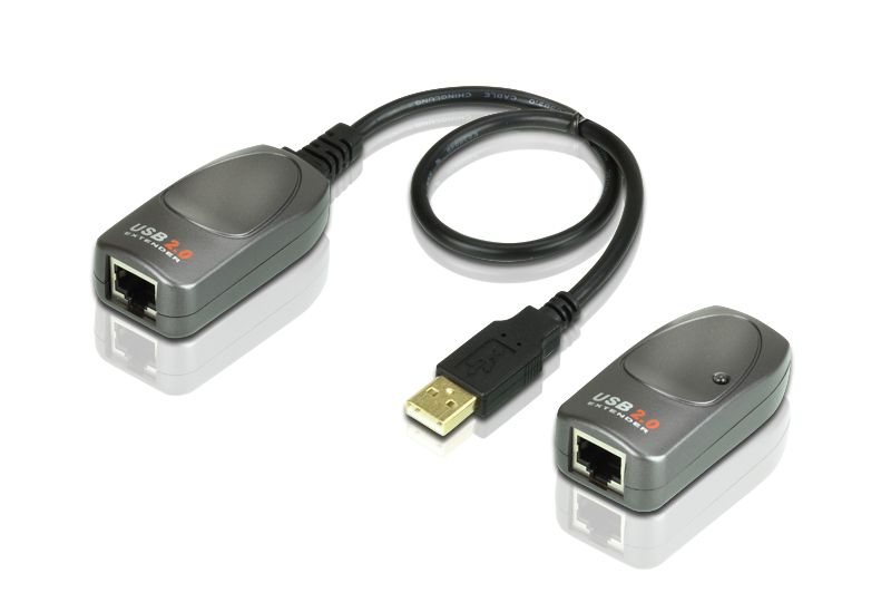 foto del prodotto aten extender usb 2.0 cat 5 fino a 60 m - uce260-at-g