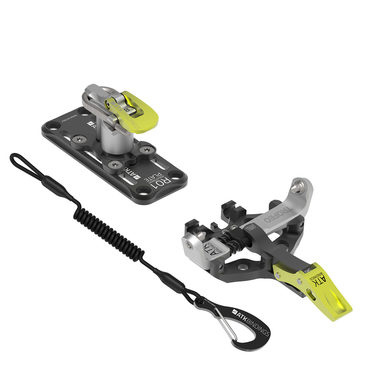foto del prodotto atk bindings attacco da sci alpinismo trofeo plus incl. piastra di regolazione 