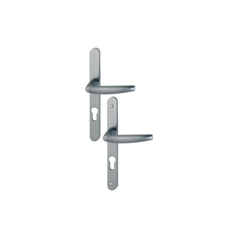 foto del prodotto atlanta 1530 300lmsgl set di porte a piastra stretta hoppe look acciaio inox f9 key i entr.70 spessore 58 67 3303365