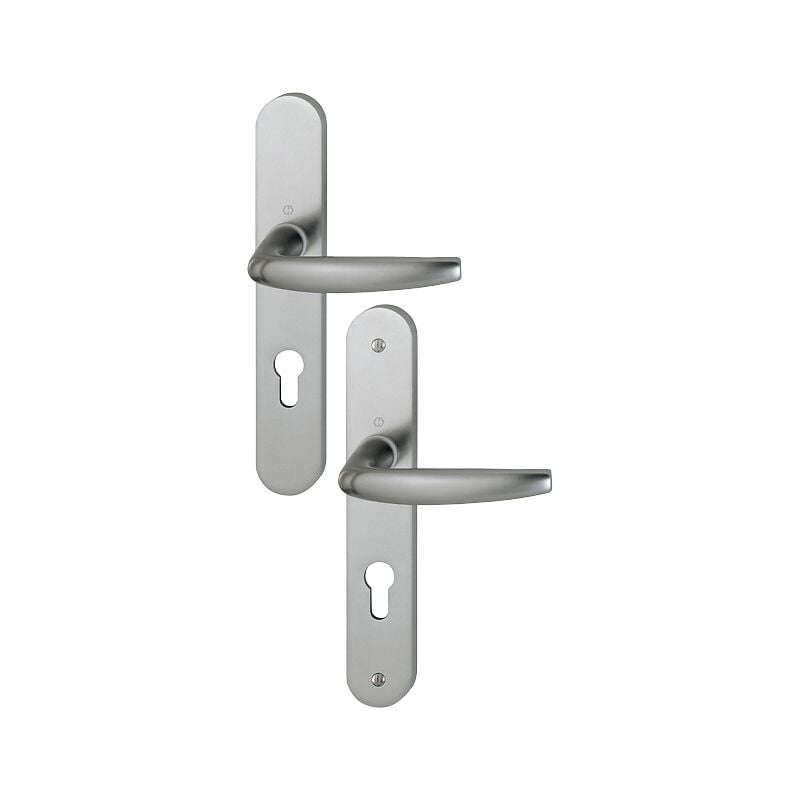 foto del prodotto atlanta hoppe 1530 300m set di porte in lamiera larga in acciaio inox chiave i spessore 58 67 11633335