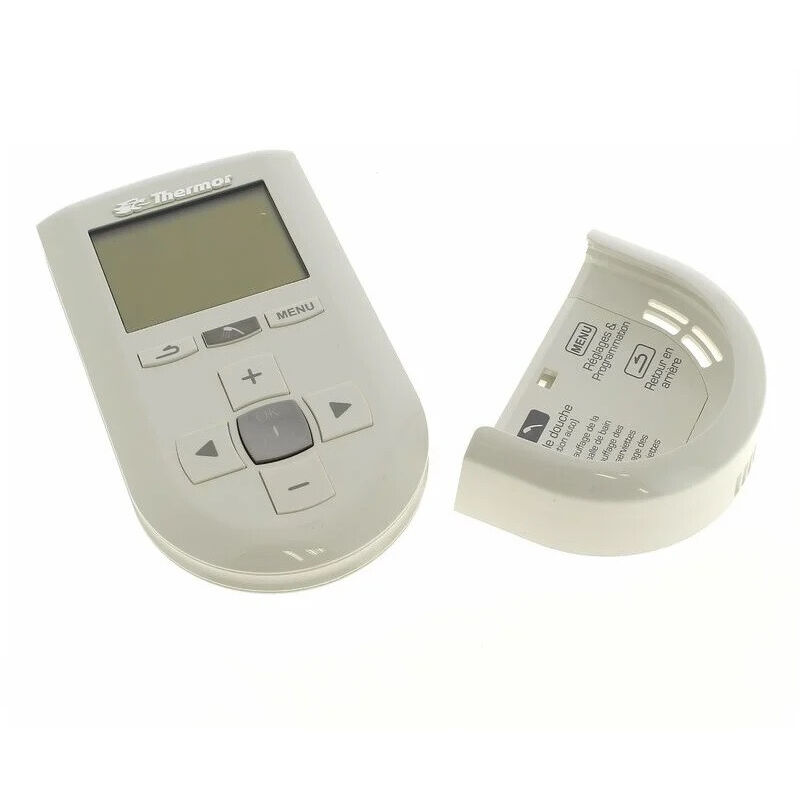 foto del prodotto atlantic comando digitale thermor per scaldasalviette con supporto