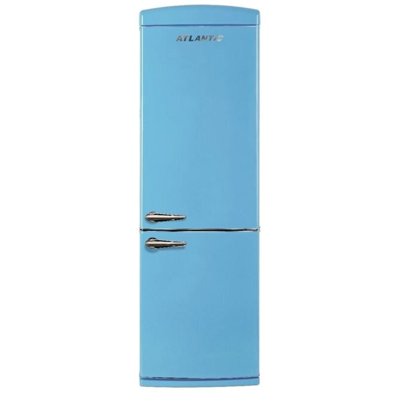 foto del prodotto atlantic frigorifero combinato colore blu retr 348lt classe energetica a atbm374ble