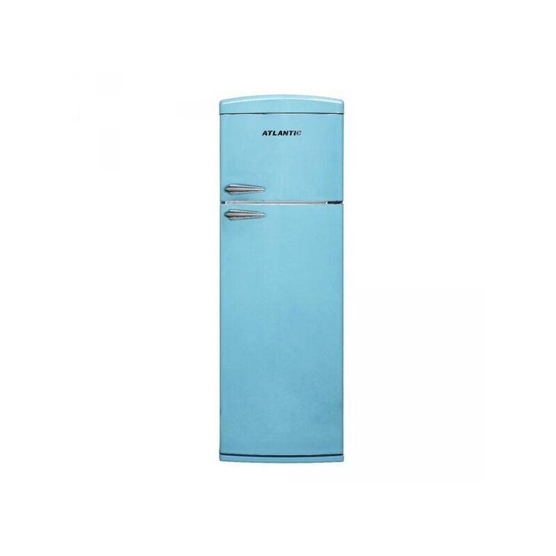 foto del prodotto atlantic frigorifero doppia porta atbm346bl 311 lt in blue retr classe f