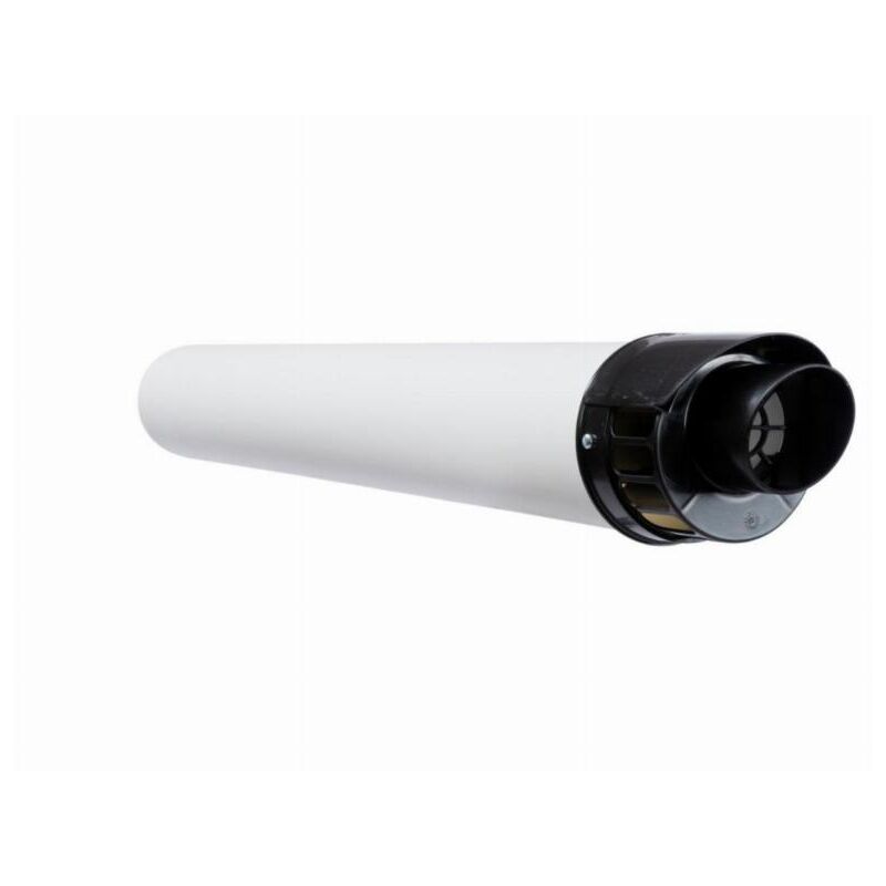 foto del prodotto atlantic - kit ventosa orizzontale 60/100 noir 074255