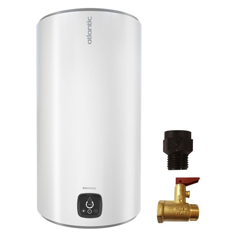 foto del prodotto atlantic scaldabagno elettrico genius steatite 100 litri verticale murale