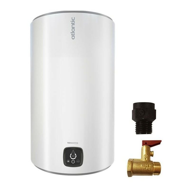foto del prodotto atlantic scaldabagno elettrico genius steatite 80 litri verticale murale
