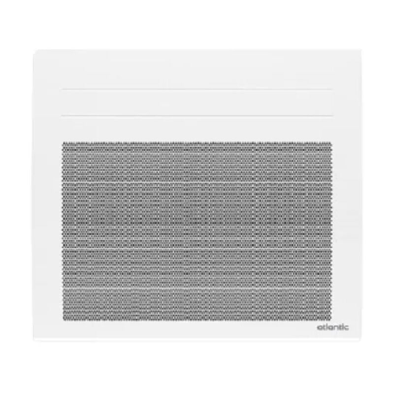 foto del prodotto atlantic soliusneo riscaldatore elettrico radiante orizzontale 1000 w, pannello di contro