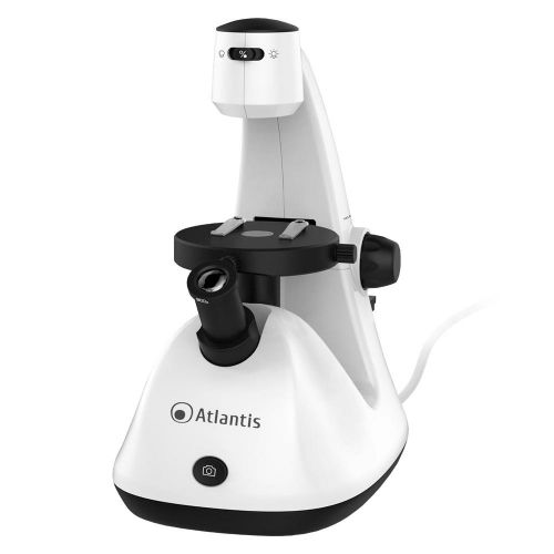 foto del prodotto atlantis e45 ms729 microscopio invertito digitale usb uxga 1600x1200 ottica con fattore di ingrandimento a 1300x cmos