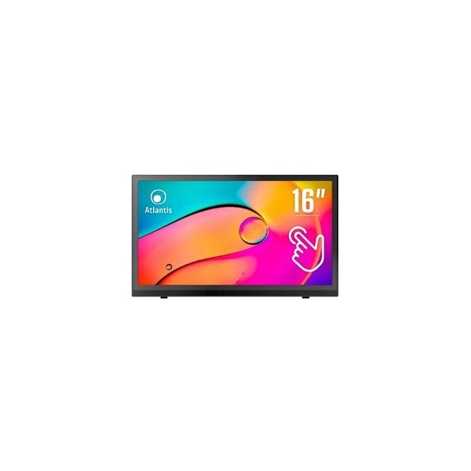 foto del prodotto atlantis land a05 t16a vhm monitor pc 15.6 1920x1080 pixel full hd led touch screen nero