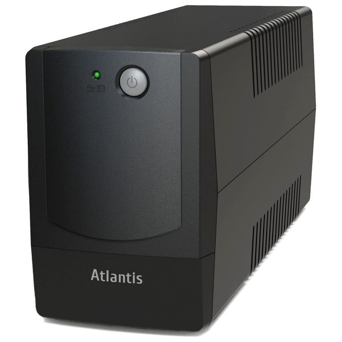 foto del prodotto atlantis onepower px800, ups line interactive 800va-400w, avr 3 stadi , onda pseudosinusoidale, 4 prese iec, 1 batteria 12v 7ah