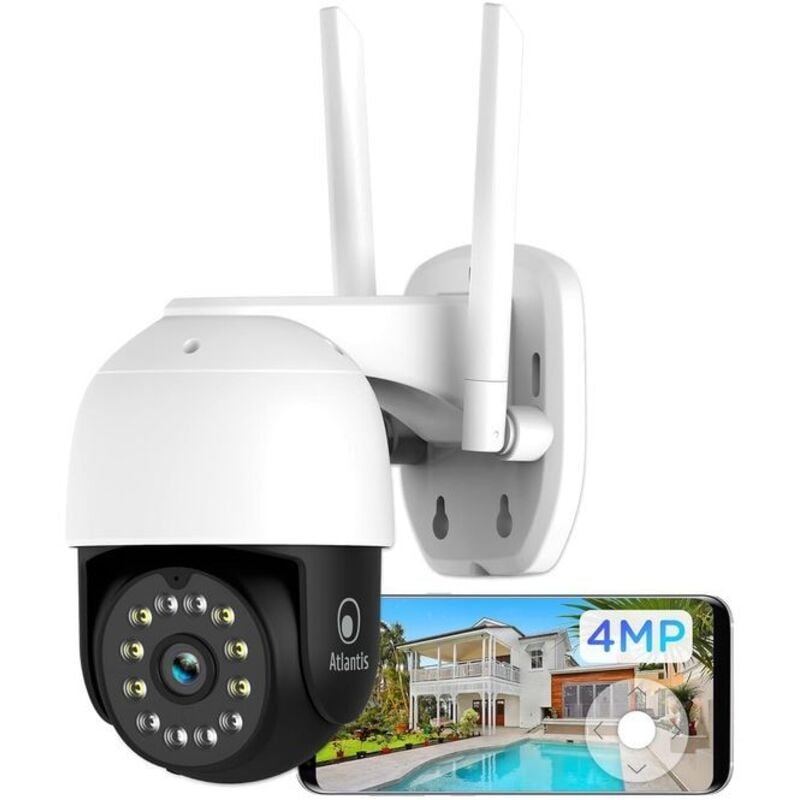 foto del prodotto atlantis smartcam a14-sc970-pt videocamera wl outdoor motorizzata 4mpx full hd