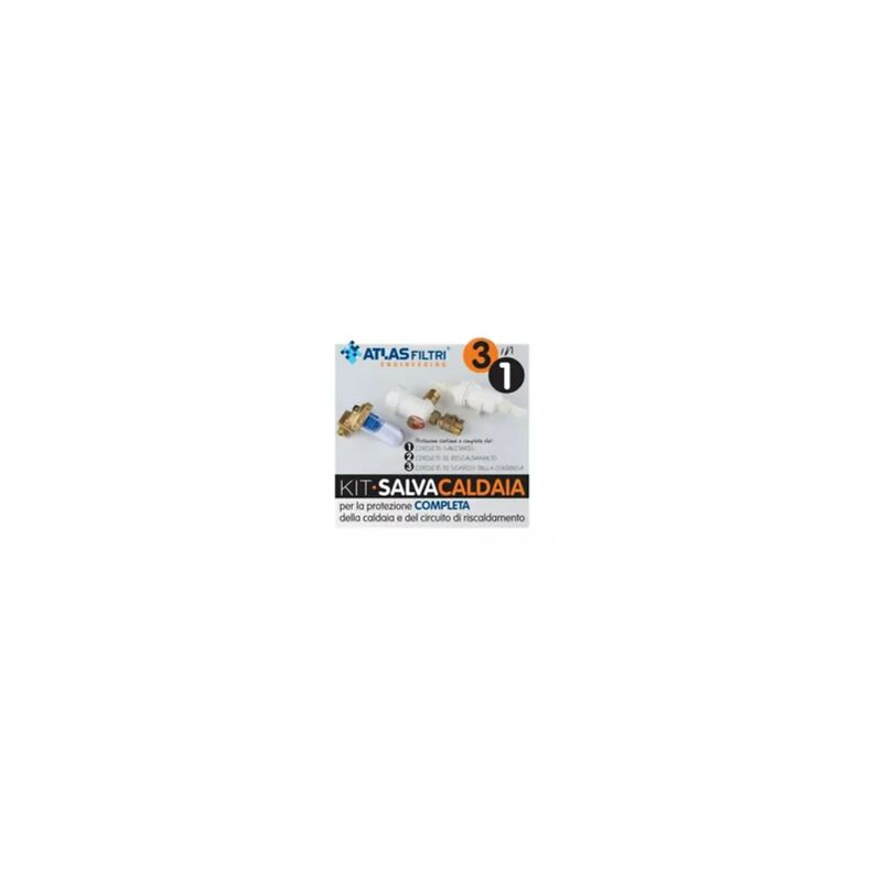 foto del prodotto atlas kit salvacaldaia 3 in 1 dosatore, defangatore e nutralizzatore re6170160