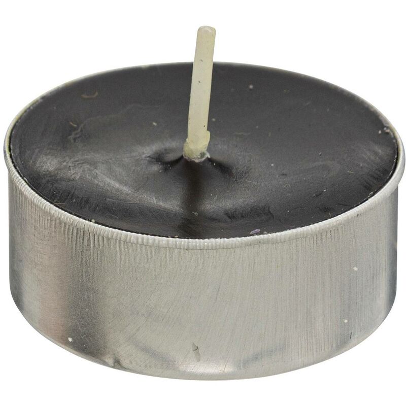 foto del prodotto atmosphera 18 tealight hugo h1,5 cm nero cr ateur d int rieur